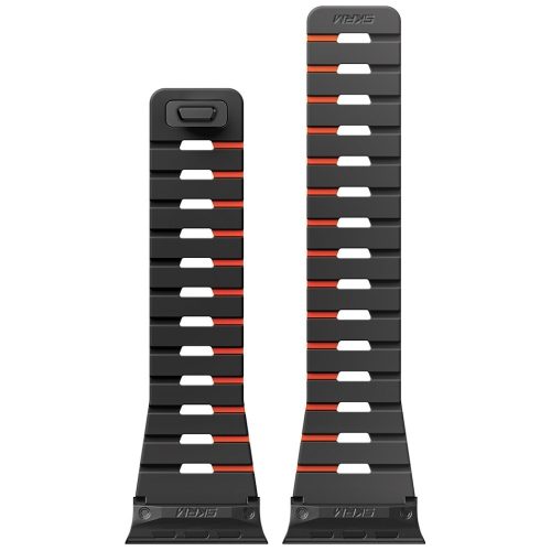 Skinarma Gemini Apple Watch állítható szíj, 49/46/45/44/MM, fekete