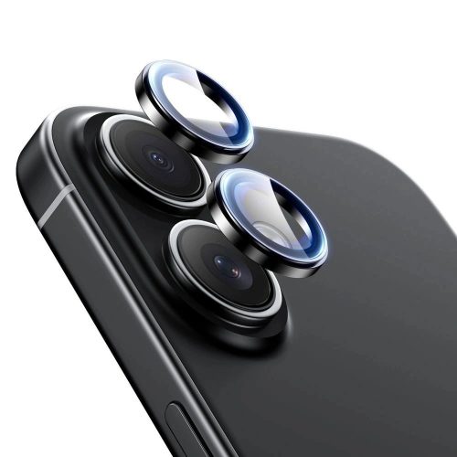 Tech-Protect Samsung Galaxy S26 / Galaxy S26 Plus tempered glass kamera védő üvegfólia, fekete