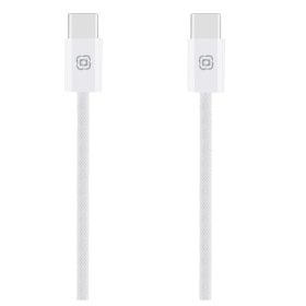   OBAL:ME LongRun USB-C-USB-C töltő-és adatkábel, 60W, 1m, fehér
