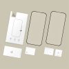 Tech-Protect Glass Fit+ Google Pixel 10a / Pixel 9a kijelzővédő üvegfólia, fekete (2db)