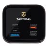 Tactical Squad Battalion USB-C-USB-A Power bank / külső akkumulátor kijelzővel, 27000mAh, 65W, térkép minta, ezüst