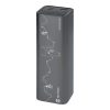 Tactical Squad Battalion USB-C-USB-A Power bank / külső akkumulátor kijelzővel, 27000mAh, 65W, térkép minta, ezüst