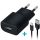 Hálózati töltő adapter, 5V / 2000 mAh, USB aljzat, Lightning kábellel, Forever, fekete, TC-01
