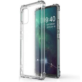  Apple iPhone 11, Szilikon tok, légpárnás sarok, Wooze Silicone Armor, átlátszó
