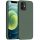 Xiaomi Redmi Note 14 Pro 5G (Global) / Poco X7, Szilikon tok, Wooze Liquid Silica Gel, sötétzöld