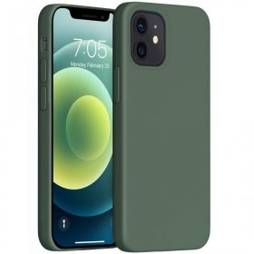   Xiaomi Redmi Note 14 Pro Plus 5G (Global), Szilikon tok, Wooze Liquid Silica Gel, sötétzöld