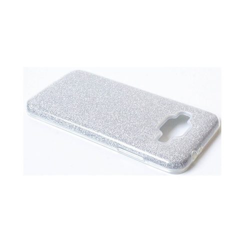 Xiaomi Redmi Note 14 Pro 5G (Global) / Poco X7, Szilikon tok, csillogó, Forcell Shining, ezüst