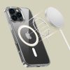 Samsung Galaxy S25 Edge SM-S937, Műanyag hátlap védőtok + szilikon keret, Magsafe töltővel kompatibilis, FlexAir Hybrid Magsafe, átlátszó