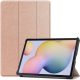 Samsung Galaxy Tab S10 FE Plus (13.1) SM-X620 / X626B, mappa tok, Trifold, vörösarany