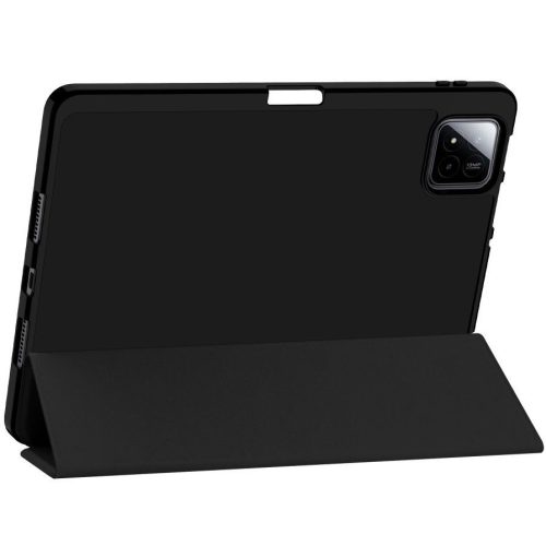 Xiaomi Pad 7 (11.2) / Pad 7 Pro (11.2), mappa tok, közepesen ütésálló, érintőceruza tartó, érintőceruza nélkül, Trifold, TP SC Pen Holder, fekete