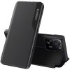 Xiaomi Redmi Turbo 3 / Poco F6, Oldalra nyíló tok, stand, hívás mutatóval, Wooze FashionBook, fekete