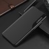 Xiaomi Redmi Turbo 3 / Poco F6, Oldalra nyíló tok, stand, hívás mutatóval, Wooze FashionBook, fekete