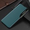 Xiaomi Redmi Turbo 3 / Poco F6, Oldalra nyíló tok, stand, hívás mutatóval, Wooze FashionBook, zöld