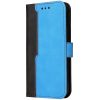 Xiaomi Redmi Turbo 3 / Poco F6, Oldalra nyíló tok, stand, kártyatartóval, kézpánttal, Wooze Colour Wallet, kék