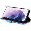 Xiaomi Redmi Turbo 3 / Poco F6, Oldalra nyíló tok, stand, kártyatartóval, kézpánttal, Wooze Colour Wallet, kék