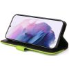 Xiaomi Redmi Turbo 3 / Poco F6, Oldalra nyíló tok, stand, kártyatartóval, kézpánttal, Wooze Colour Wallet, zöld