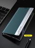 Xiaomi Redmi Turbo 3 / Poco F6, Oldalra nyíló tok, stand, Wooze Silver Line, sötétkék