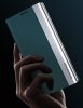 Xiaomi Redmi Turbo 3 / Poco F6, Oldalra nyíló tok, stand, Wooze Silver Line, sötétkék