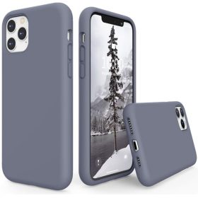   Xiaomi Redmi Turbo 3 / Poco F6, Szilikon tok, Wooze Liquid Silica Gel, leander-szürke
