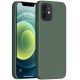 Xiaomi Redmi Turbo 3 / Poco F6, Szilikon tok, Wooze Liquid Silica Gel, sötétzöld