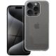 Apple iPhone Air (2025), Szilikon tok, 2 mm vastag, csillogó hátlap, átlátszó
