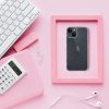 Apple iPhone Air (2025), Szilikon tok, 2 mm vastag, csillogó hátlap, átlátszó
