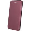 Apple iPhone Air (2025), Oldalra nyíló tok, stand, Forcell Elegance, bordó