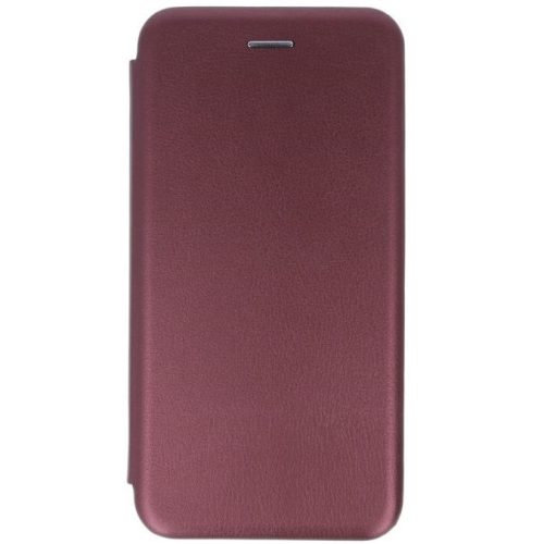 Apple iPhone Air (2025), Oldalra nyíló tok, stand, Forcell Elegance, bordó