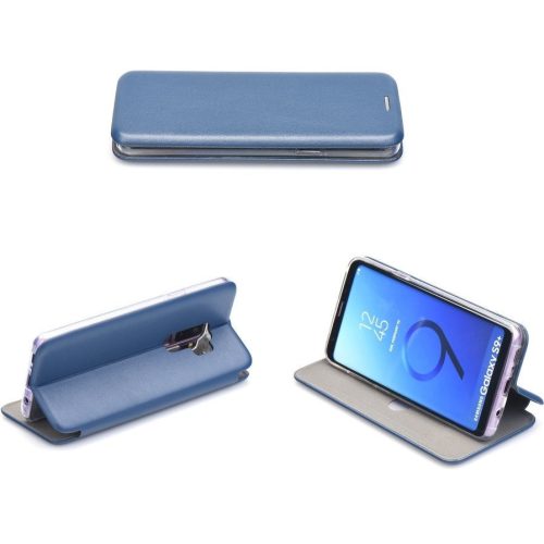 Apple iPhone Air (2025), Oldalra nyíló tok, stand, Forcell Elegance, kék