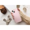 Apple iPhone Air (2025), Szilikon tok, közepesen ütésálló, fémhatású kamera keret, Frame Case, rózsaszín