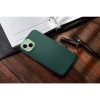 Apple iPhone Air (2025), Szilikon tok, közepesen ütésálló, fémhatású kamera keret, Frame Case, zöld