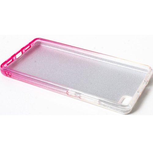 Apple iPhone Air (2025), Szilikon tok, csillogó, Forcell Shining, vörösarany/ezüst