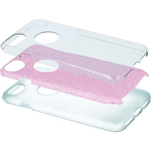 Apple iPhone Air (2025), Szilikon tok, csillogó, Forcell Shining, vörösarany