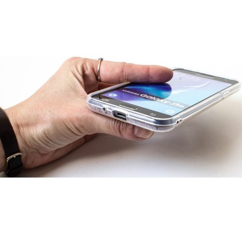 Apple iPhone Air (2025), Szilikon tok, csillogó, Forcell Shining, vörösarany