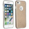 Apple iPhone Air (2025), Szilikon tok, csillogó, Forcell Shining, arany