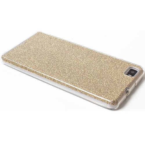Apple iPhone Air (2025), Szilikon tok, csillogó, Forcell Shining, arany