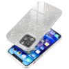 Apple iPhone Air (2025), Szilikon tok, csillogó, Forcell Shining, ezüst