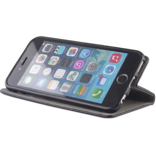 Apple iPhone Air (2025), Oldalra nyíló tok, stand, Smart Magnet, fekete