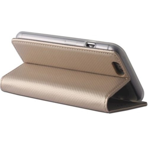 Apple iPhone Air (2025), Oldalra nyíló tok, stand, Smart Magnet, arany
