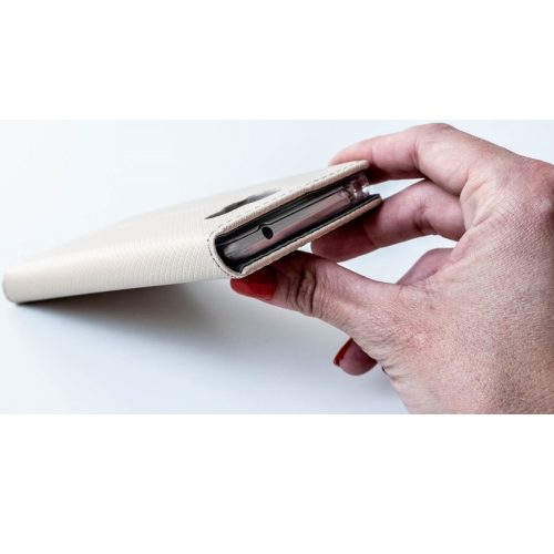 Apple iPhone Air (2025), Oldalra nyíló tok, stand, Smart Magnet, arany