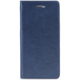   Apple iPhone Air (2025), Oldalra nyíló tok, stand, Magnet Book, sötétkék