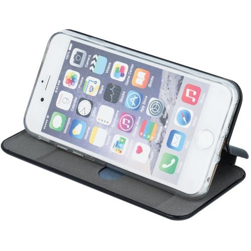 Samsung Galaxy S25 FE SM-S731, Oldalra nyíló tok, stand, Forcell Elegance, fekete