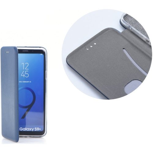 Samsung Galaxy S25 FE SM-S731, Oldalra nyíló tok, stand, Forcell Elegance, kék