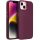 Samsung Galaxy S25 FE SM-S731, Szilikon tok, közepesen ütésálló, fémhatású kamera keret, Frame Case, lila