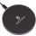 Univerzális vezeték nélküli töltő, Qi Wireless, gyorstöltés, LED - es, 15W, Tactical Base Plug, fekete