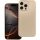 Xiaomi Redmi Note 14 Pro 5G (Global) / Poco X7, Szilikon tok, mikrofiber plüss belső, csillogó hátlap, Metallic Case, arany