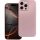 Xiaomi Redmi Note 14 Pro 5G (Global) / Poco X7, Szilikon tok, mikrofiber plüss belső, csillogó hátlap, Metallic Case, rózsaszín