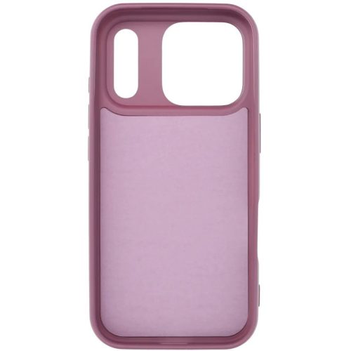Apple iPhone Air (2025), Szilikon tok, stand, telefontartó gyűrű, Roar Amber, lila