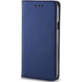  Samsung Galaxy A05s SM-A057F, Oldalra nyíló tok, stand, Smart Magnet, sötétkék
