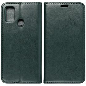   Samsung Galaxy A55 5G SM-A556B, Oldalra nyíló tok, stand, Magnet Book, zöld